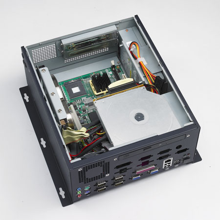 Embedded PC Chassis for 5.25" SBC with 180W P/S