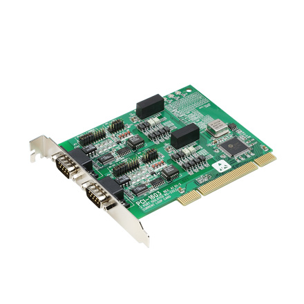 2-port RS-232 Current-loop PCI Communication Card with Isolation Protection