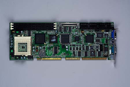 Socket 370 Intel<sup>®</sup> Pentium<sup>®</sup> III Single Board Computer with VGA/ PCI/ HISA,RoHS