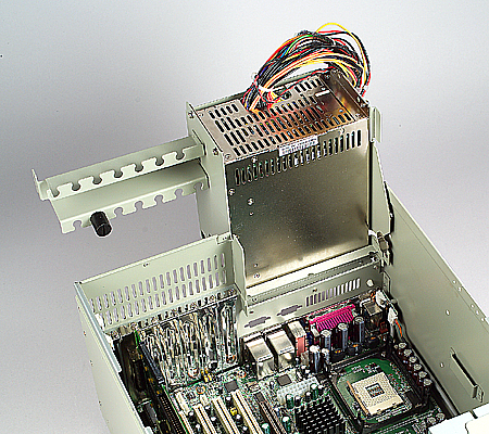 Quiet Desktop/Wallmount ATX Motherboard Bare Chassis with 4 HDD Bays