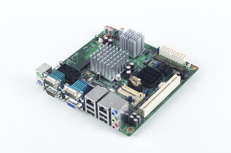 Intel<sup>®</sup> Atom™ Mini-ITX Motherboard with VGA/LVDS, 6COM, Dual LAN