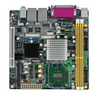 Onboard Intel<sup>®</sup> Celeron<sup>®</sup> M 1 GHz Mini-ITX Motherboard with LVDS, 5COM, Single LAN