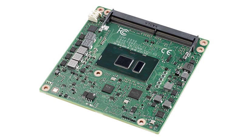 7th Gen Intel Core i5-7300U COM Express Compact Module Type 6