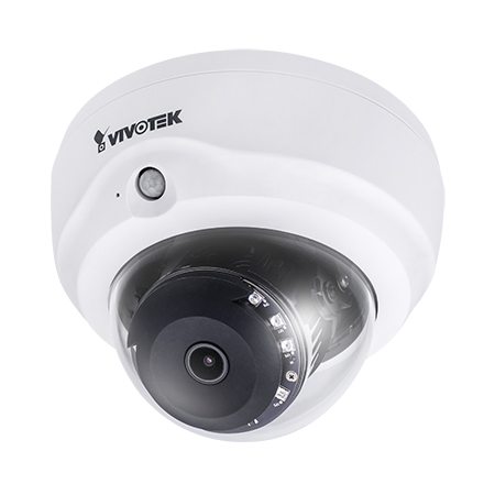 VIVOTEK FD8182-F2 5MP Indoor Day/Night Fixed Dome IP Network Camera, 2.8mm Fixed-focal Lens, 2560x1920, 15fps, H.264, MJPEG, PoE