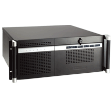 4U Rackmount Chassis for ATX Motherboard with 6 SAS/SATA HDD Trays