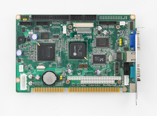 【2019年8月7日販売終了予定】Advantech EVA-X4300,128MBメモリ搭載ISAハーフサイズSBC、VGA,LCD,LAN,4USB
