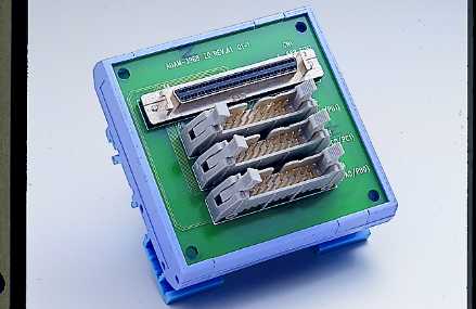 CIRCUIT MODULE, SCSI-68 to 3*IDC-20 Converter, DIN-rail Mount
