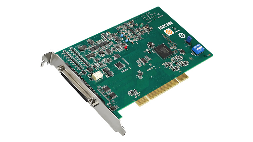 16-Channel High-resolution Multifunction PCI Card, 250 kS/s, 16bit