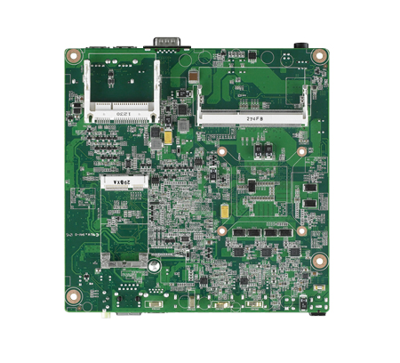 CIRCUIT BOARD, DC 19V miniITX PGA HDMI/miniPCIe/Cfast/GbE, RoHS