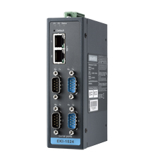 4-port RS-232/422/485 Serial Device Server