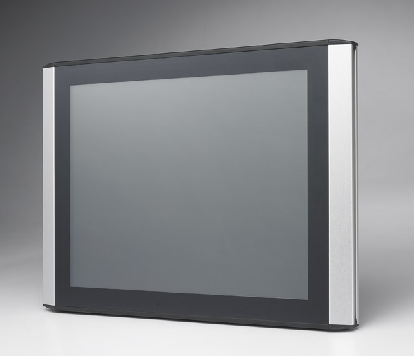 15” XGA LED Industrial Monitor with Fully Flat Resistive Touchscreen