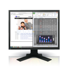 EIZO 19" S1934H-BK Black LCD Monitor, 250 cd/m2 Typical Brightness, 1280 x 1024 Resolution