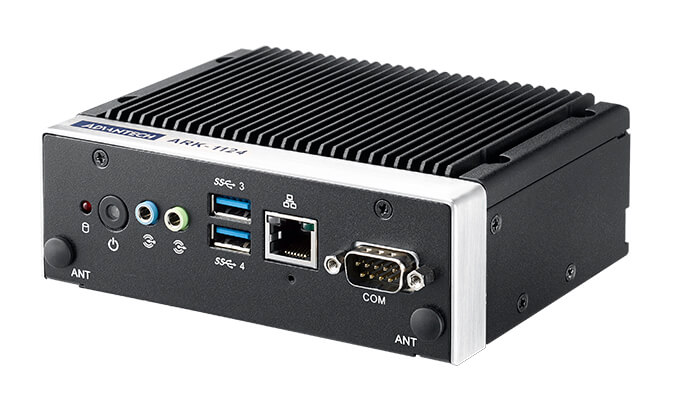 Intel Atom™ E3940 QC SoC With Dual HDMI/ Dual LAN/ Four USB Modular Fanless Box PC