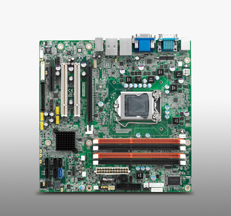 2nd Gen Intel<sup>®</sup> Xeon<sup>®</sup> E3/ Core™ i7/i5/i3 LGA1155 MicroATX with Q67/C206, CRT/DVI/LVDS, 6 COM, Dual LAN, SATAIII