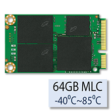 MICRON mSATA SSD M500IT 64G MLC -40-85C
