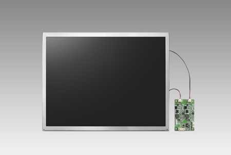 15" 1024x768 LVDS 1200nits -20℃~+70℃ LED 6/8bit Res. Touch High Brightness Display Kit