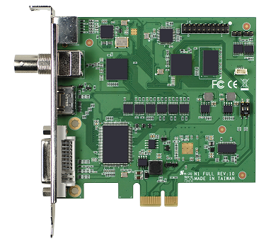 1-Channel Full HD PCIex4 SDI/HDMI SW Compression Video Card