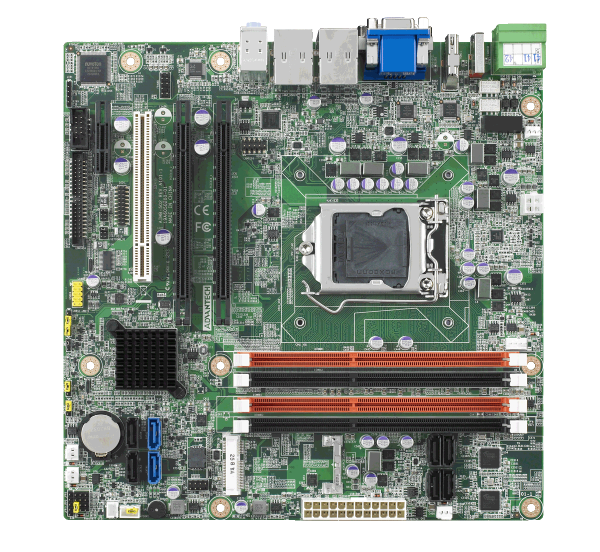 CIRCUIT BOARD, LGA1155 mATX VGA/DVI/HDMI/eSATA/PCIe 8x2/C216