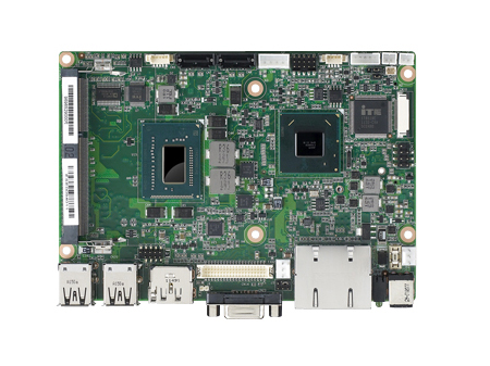 인텔<sup>®</sup> Celeron 3.5” SBC (MIOe 확장, DDR3, VGA, LVDS, HDMI)