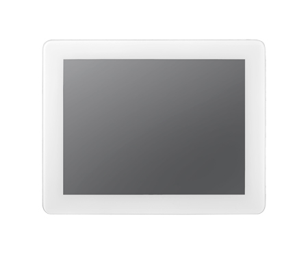 10.4" ProFlat Touch Monitor, P-CAP, 400nits, VGA/DVI, White