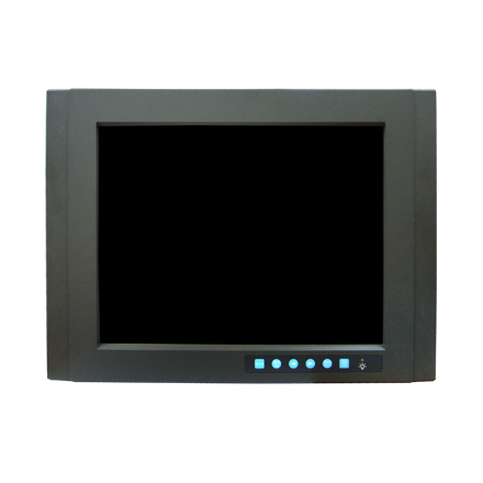 15" XGA Industrial Monitor with Sunlight Readable Display