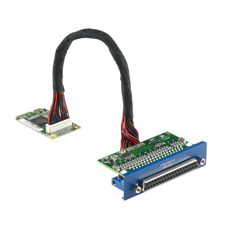 4-Ports Non-Isolated RS-422/485 Mini-PCIe iDoor Module, DB37 x 1