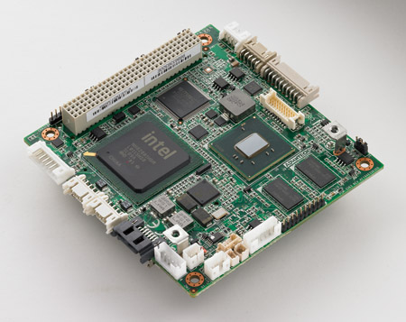 Intel<sup>®</sup> Dual Core Atom™ D525 PCI-104 Embedded Board with LVDS/VGA, LAN and Onboard DDR3