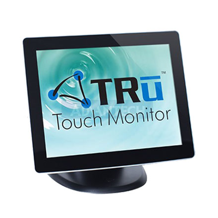 TRu 17" M17A-1101 P-Cap Desktop Display, 2 Touch, 1280 x 1024, 225 nits, 1000:1, VGA, 100 - 240V AC