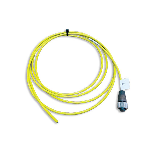 Cable, Twisted, shielded pair cable, yellow Teflon<sup>®</sup> jacket