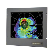 19" SXGA Transflective Marine Grade Monitor with Resistive Touchscreen