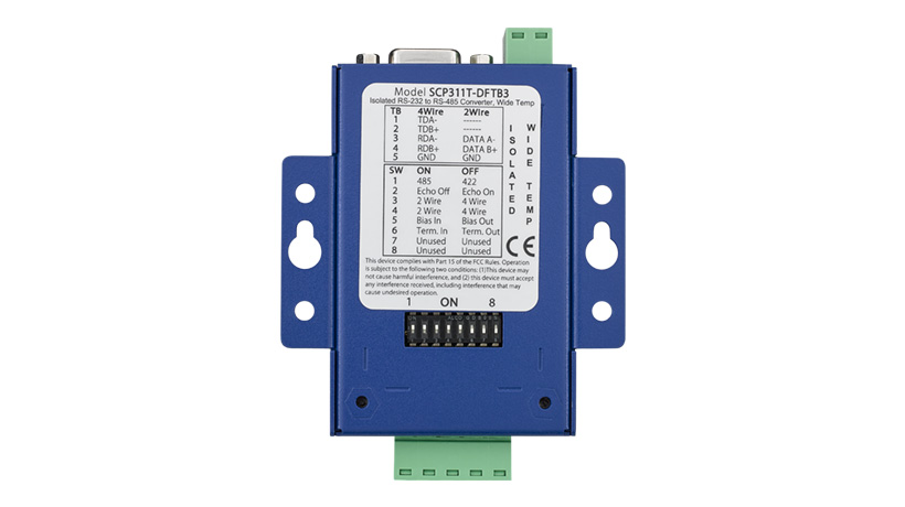 CIRCUIT MODULE, RS-232 to RS-422/485 Converter, Panel Mount, Iso