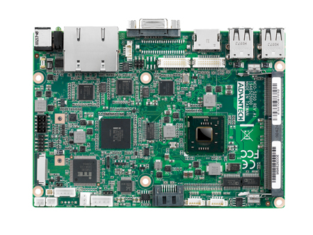 Intel<sup>®</sup> Atom N2600 Dual Core 3.5" SBC with MIOe Expansion, DDR3, VGA, LVDS, HDMI