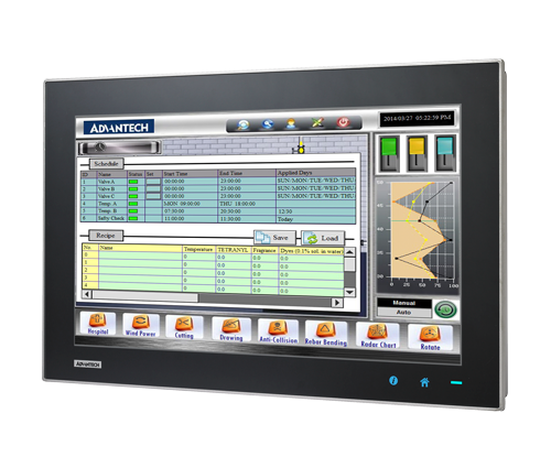 21.5" TFT LCD Windows-based Thin Client Terminal with WebAccess/HMI Runtime