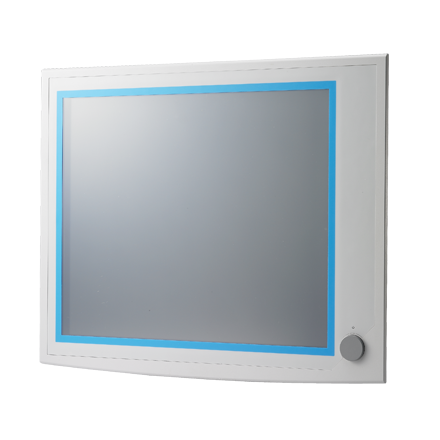 19" XGA LCD Industrial Monitor with VGA, DVI, USB