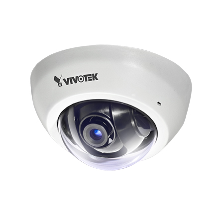 VIVOTEK FD8166A-F2-W 2MP Indoor Ultra-Mini Fixed Dome IP Network Camera, 1920x1080, 15 fps,H.264, MJPEG, PoE, Smart Stream II, White