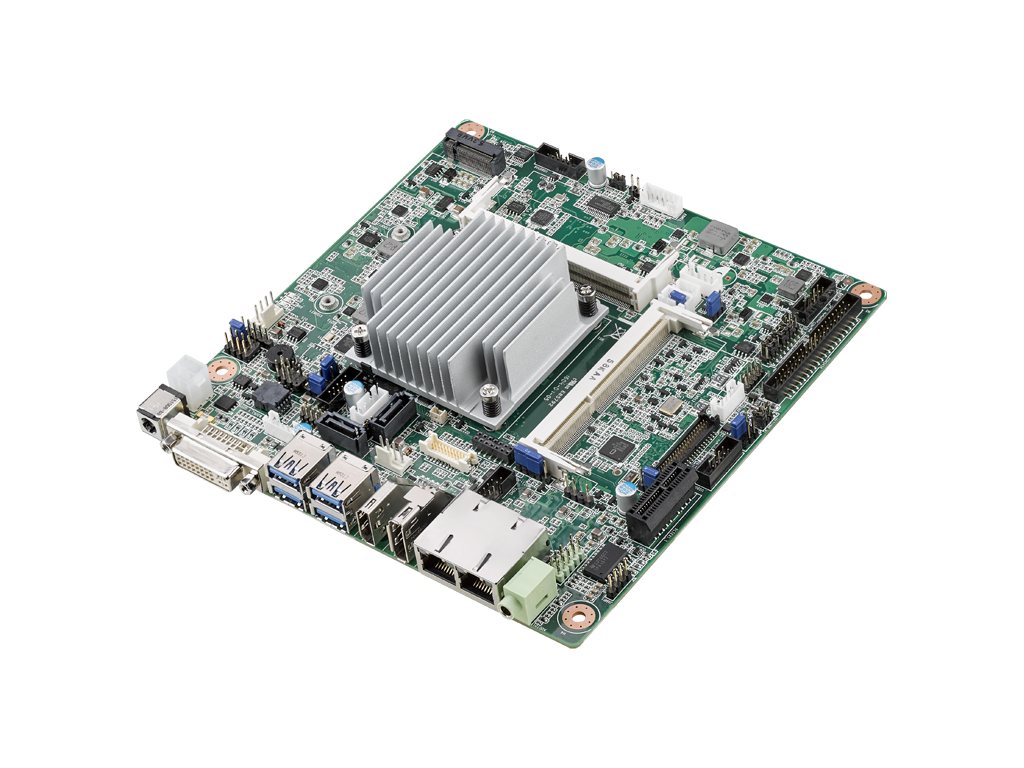 Intel<sup>®</sup> Celeron N3160 Quad Core Mini-ITX with DP /HDMI/DVI-D, 6 COM, and Dual LAN