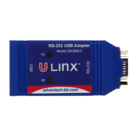 USB to RS-232 Adapter, Isolated