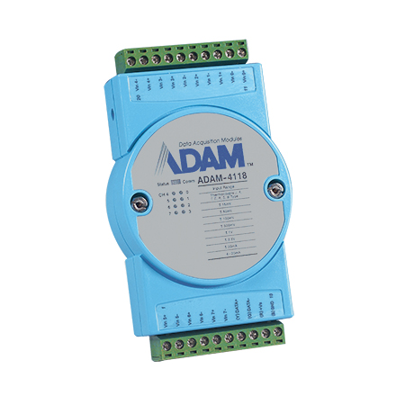Robust 8-ch Thermocouple Input Module with Modbus
