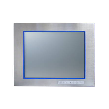 Industrial Grade Monitor 15" Res TS, VDC input,-20 ~ 60°C operating temperature