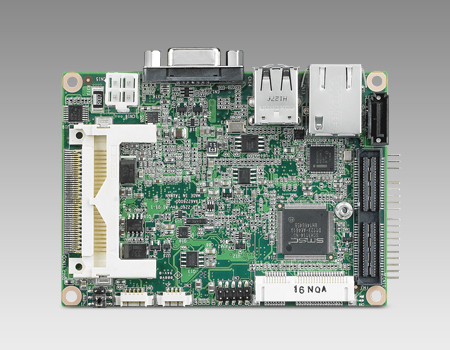 Intel<sup>®</sup> Atom N455 Pico-ITX SBC with DDR3, VGA, LVDS, GbE and MIOe Expansion