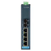 4 + 1FX ST Multi-Mode unmanaged Ethernet switch