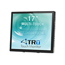 TRu 17" K17A-0101 P-Cap Open Frame Display, 2 Touch, 1280 x 1024, 225 nits, 1000:1, VGA, 12V DC