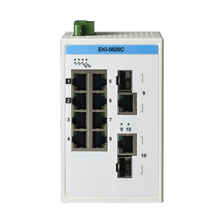 ProView 8-Port Gigabit Industrial Switch with 2x RJ45/SFP Combo, Wide Temperature -10~60&#8451;