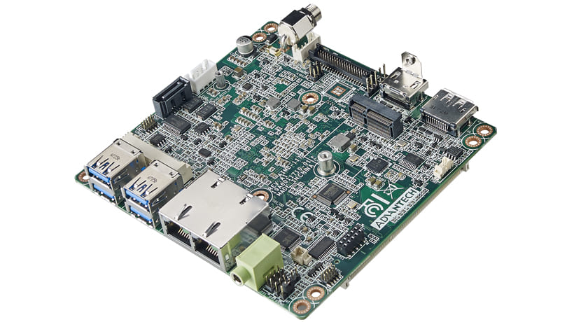 Industrial-grade UTX Motherboard with Intel Atom Quad/Dual-Core E3950 CPU and Apollo lake SoC.