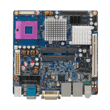Intel<sup>®</sup> Core™2 Duo Mini-ITX with VGA/DVI/LVDS, 4 COM and Dual LAN