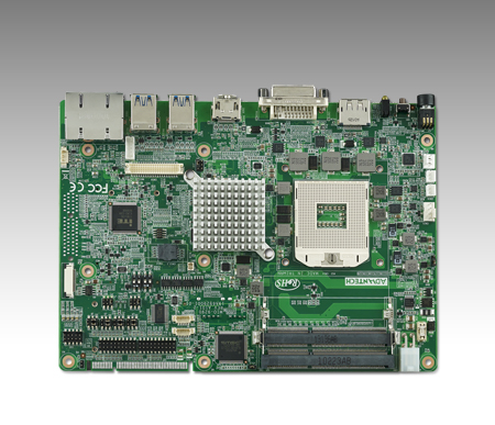 3rd Gen i7/i5/i3 SBC with 6 USB, 6 COM Ports 2 Full-size Mini PCIe/mSATA , 16 GPIO