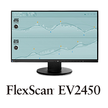 EIZO 23.8" EV2450FX-BK Wide TFT IPS LCD 250cd/m2, 1920x1080 Black Monitor