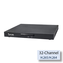 VIVOTEK 32 Channel ND9541 Embedded NVR, H.265, 4 HDD Trays, HDMI, VGA Ports, Upto 48TB Max Capacity, No HDD