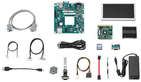 ARM Development Kit for NXP i.MX6 Dual Plus Qseven 2.0 computer-on-module ROM-7421