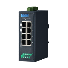 ETHERNET DEVICE, 8FE Ind. Switch with PROFINET